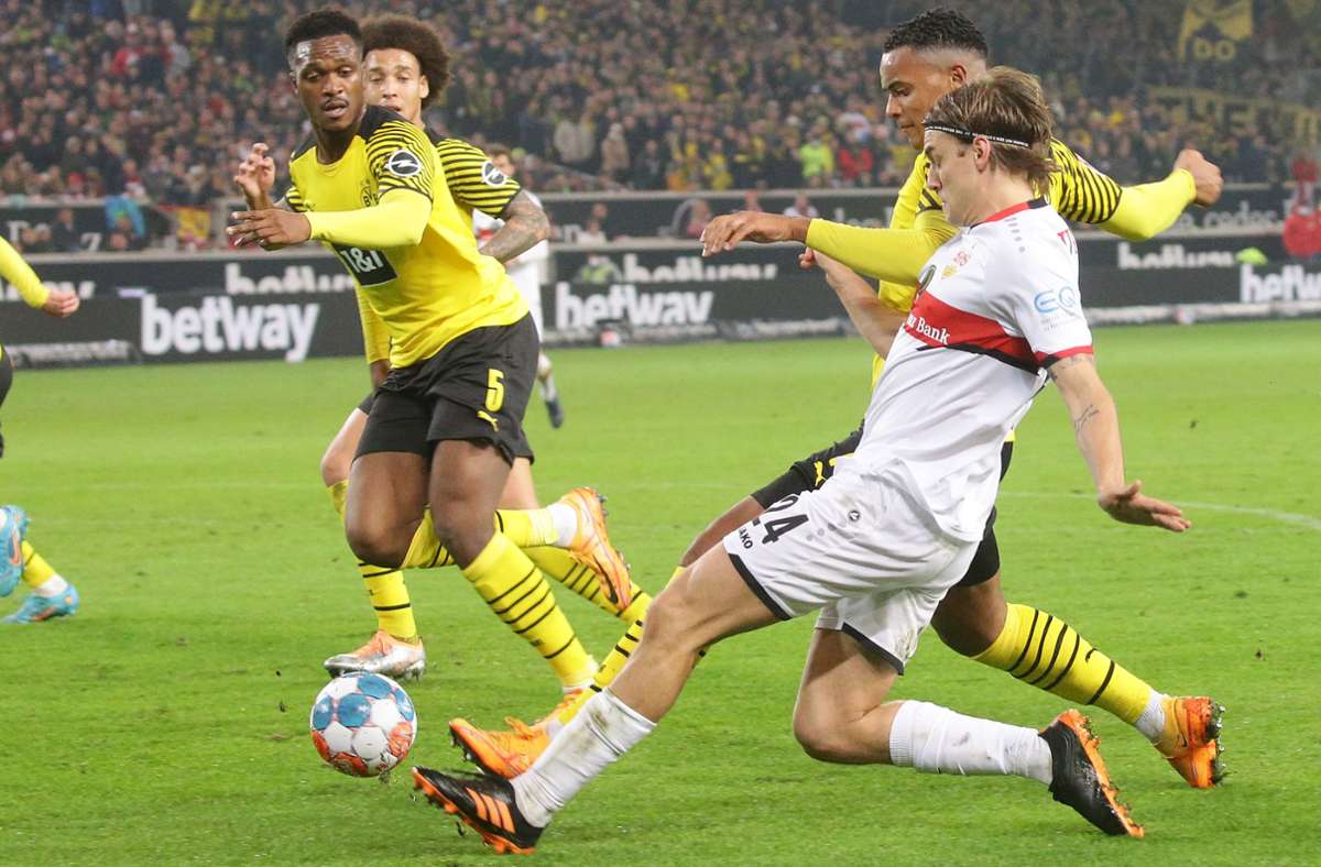 VfB Stuttgart gegen Borussia Dortmund: Warum der VfB trotz großem Kampf am BVB scheitert