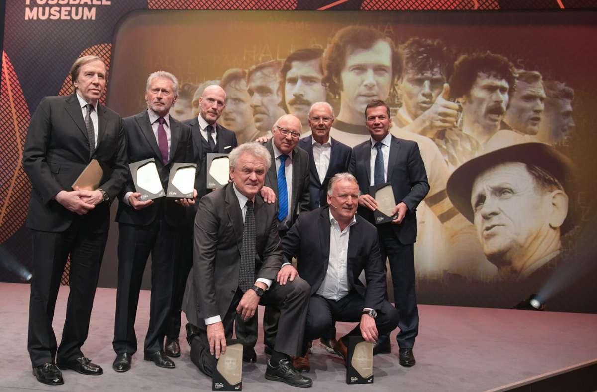 Auszeichnung für deutsche Fußballer: Fünf Neue für die Hall of Fame