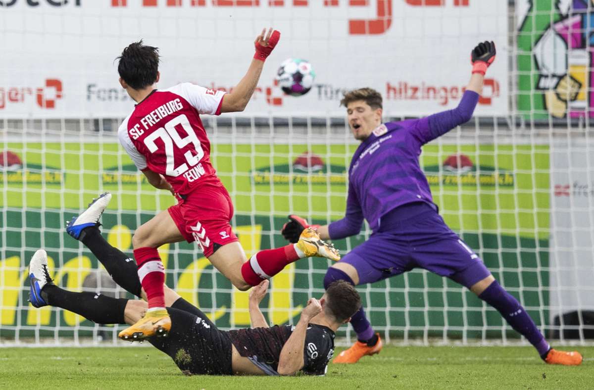 VfB Stuttgart beim SC Freiburg: Elfmeter verschossen und Pfostenpech – VfB verliert im Breisgau