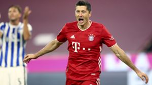 Vierfacher Lewandowski rettet den FC Bayern bei Torspektakel