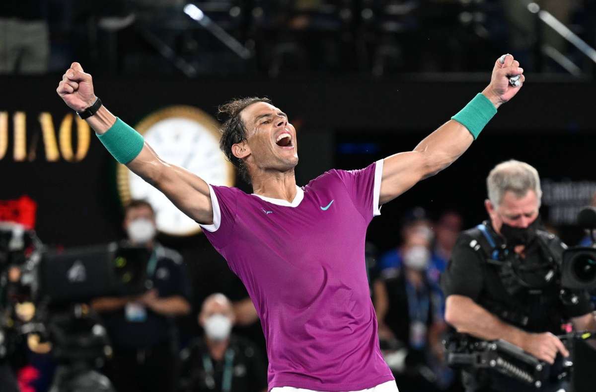 Tennisstar Rafael Nadal holt in Melbourne den 21. Grand-Slam-Titel seiner Karriere. Foto: imago images/ZUMA Wire/Sydney Low via www.imago-images.de