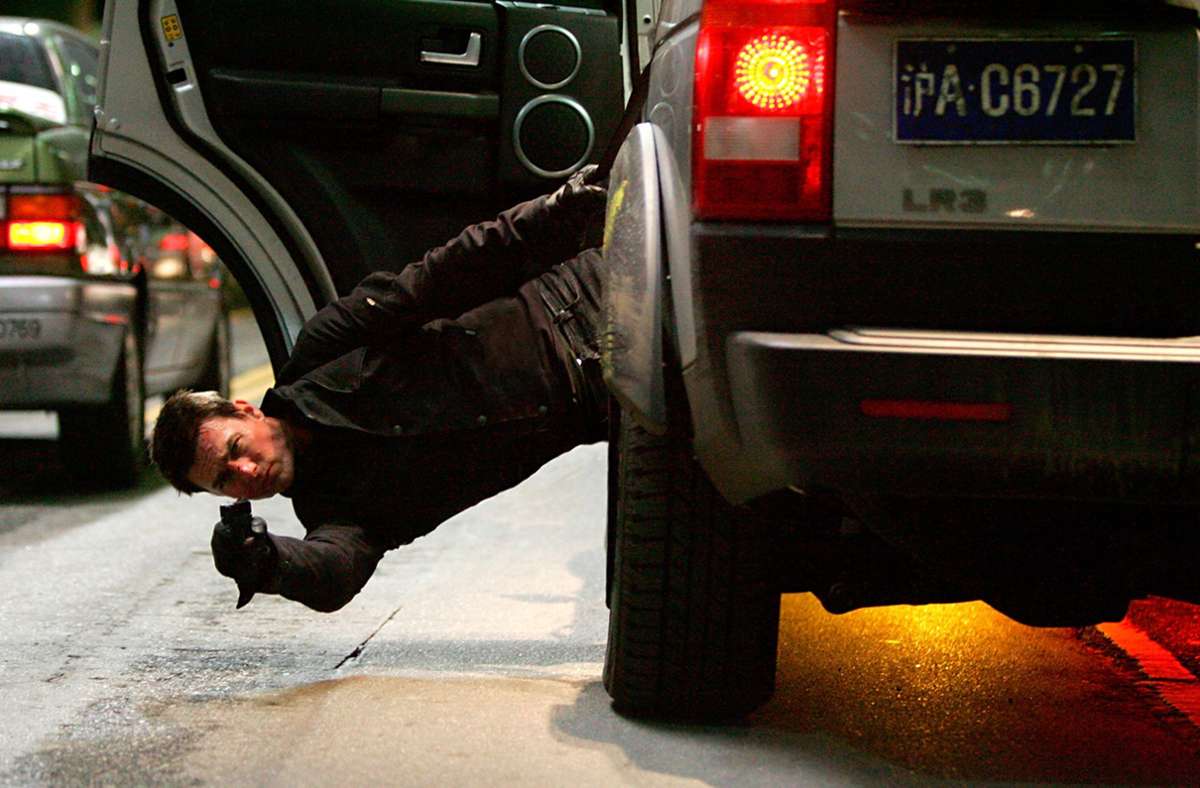 Tom Cruise wurde wegen trocknender Unterwäsche im Hintergrund zensiert. Foto: AP/STEPHEN VAUGHAN