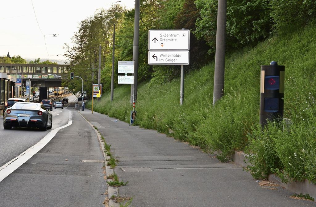 Städtische Bilanz zu Geschwindigkeitsverstößen: Stuttgart: Mehr als 400000 Mal geblitzt