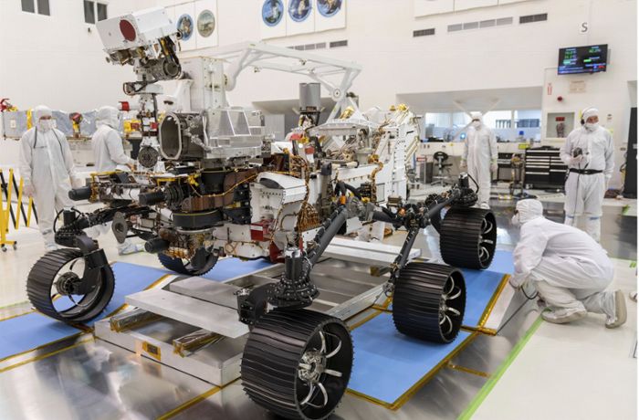 Nasa-Rover vor dem Start: „Perseverance“ soll den Mars erkunden