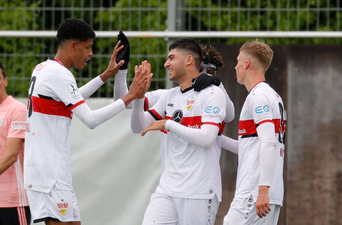 Fußball-Regionalliga: VfB Stuttgart II macht den Klassenverbleib  vorzeitig perfekt