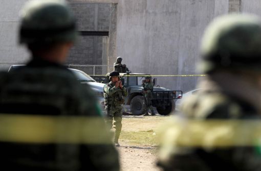 Schießereien zwischen dem Militär und Verbrechern beherrschen Mexikos Straßen. Foto: AFP/Ulisses Ruiz