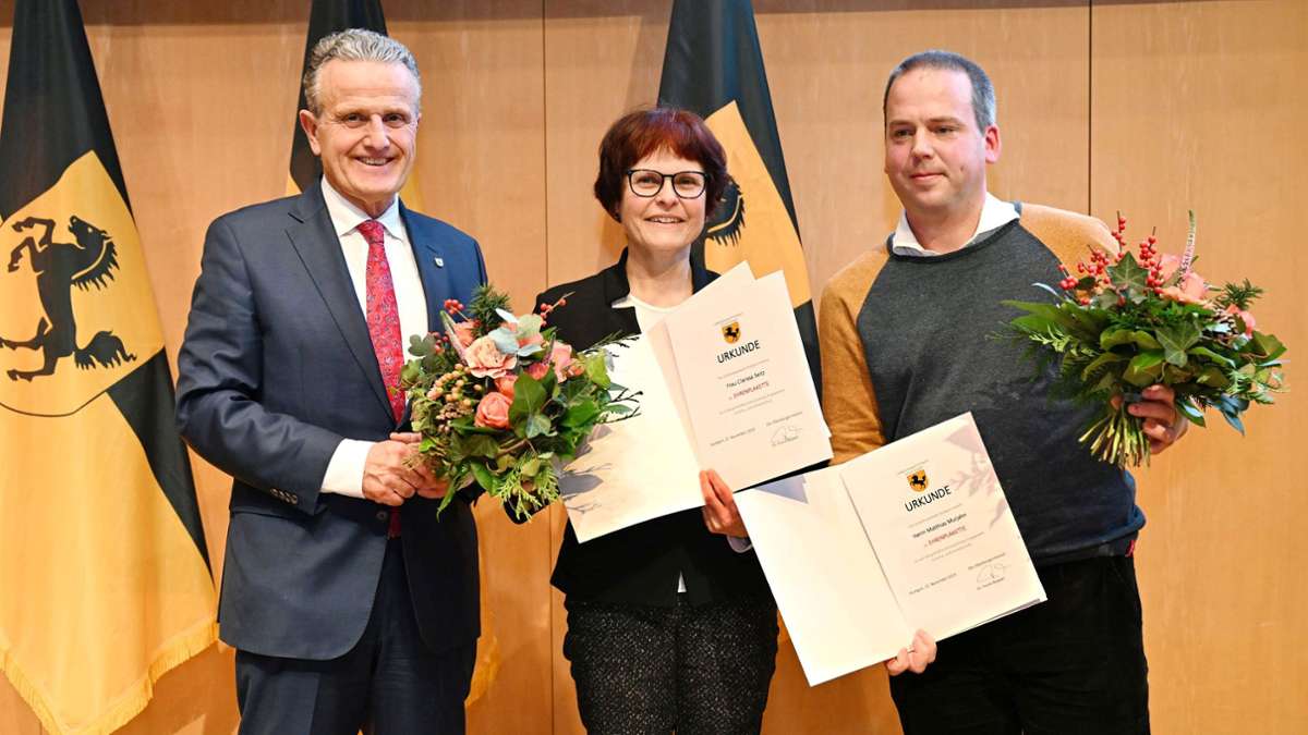 Ehrenplaketten der Stadt Stuttgart: Für eine bessere Umwelt und  Nachhaltigkeit
