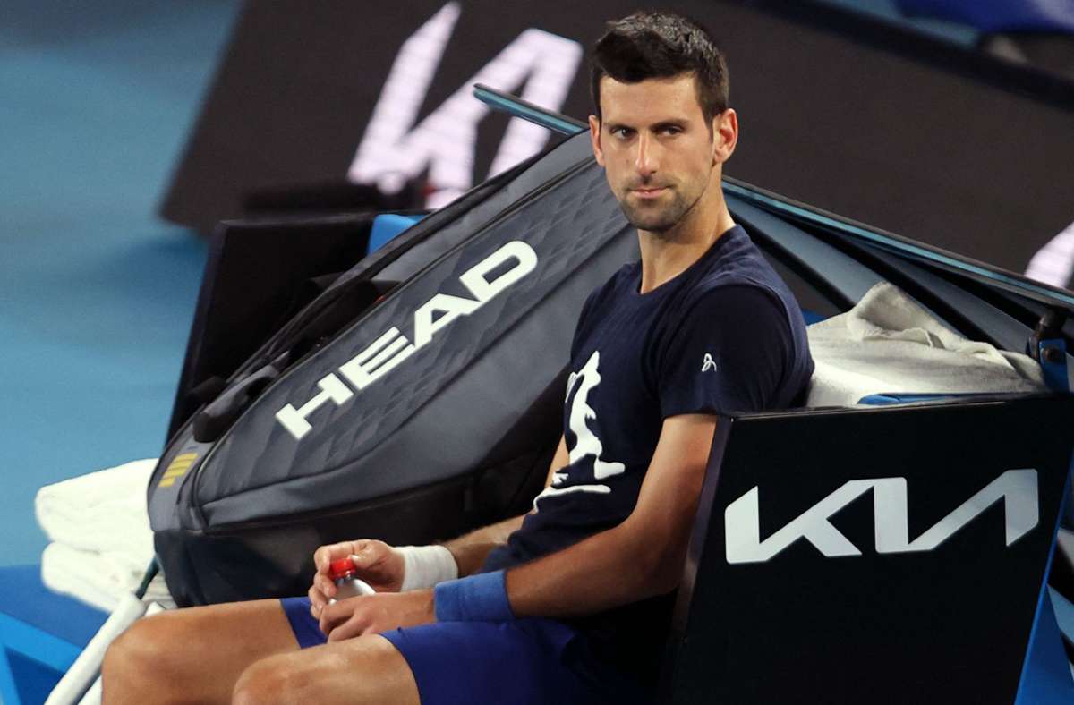 Das war’s: Novak Djokovic verlässt Australien Foto: AFP/MARTIN KEEP