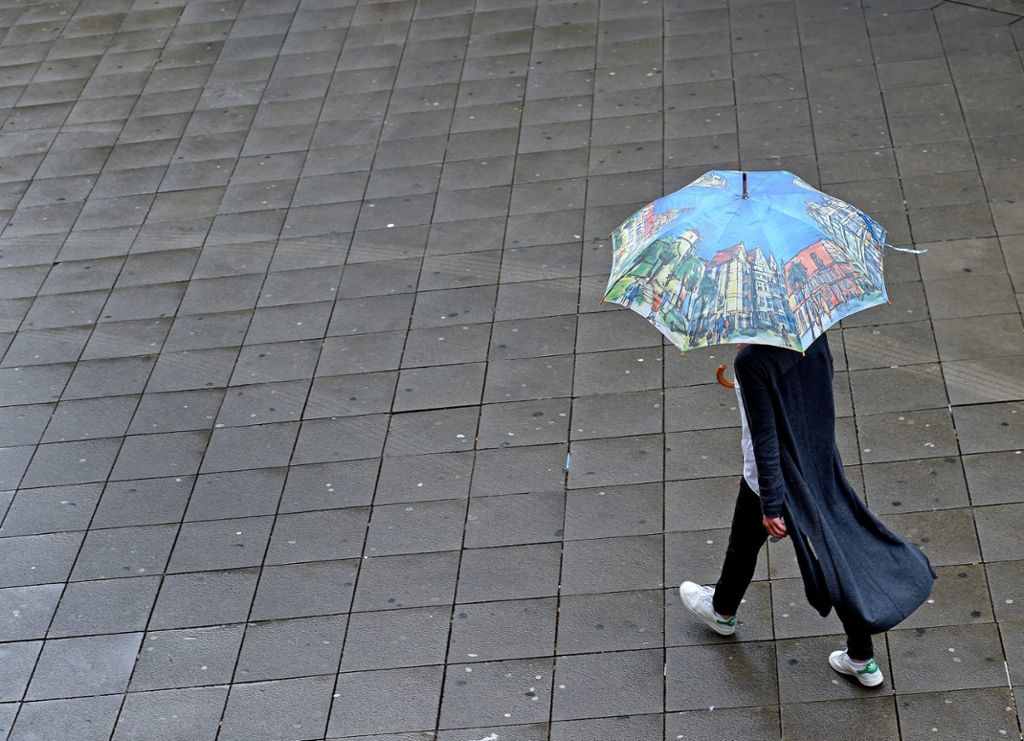 Ab Samstag soll es kräftige Schauer und Gewitter geben: Regen, Regen, Regen - trübes Wochenende erwartet