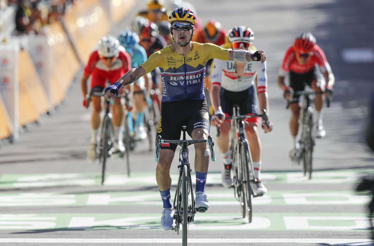 Tour de France: Slowene Primoz Roglic  siegt bei erster Bergankunft