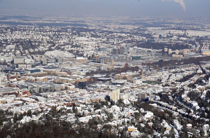 Bilder aus Stuttgart: Der Kessel bibbert – Dauerfrost in der Landeshauptstadt noch bis Sonntag