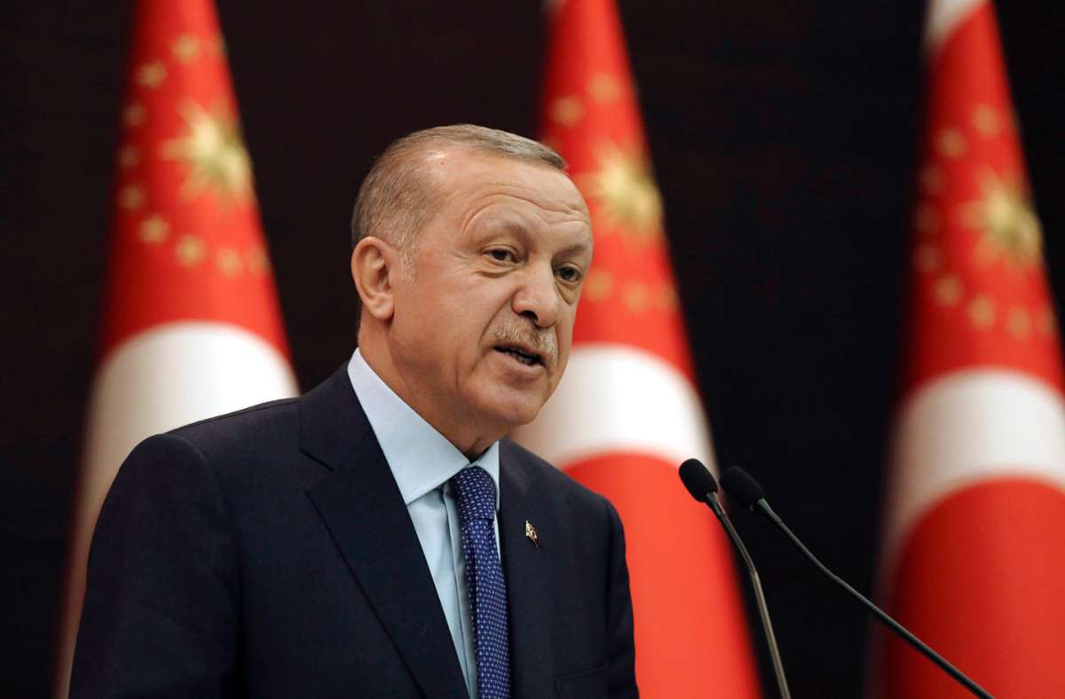 Recep Tayyip Erdogan feiert das Ergebnis als Erfolg. Foto: dpa/Burhan Ozbilici