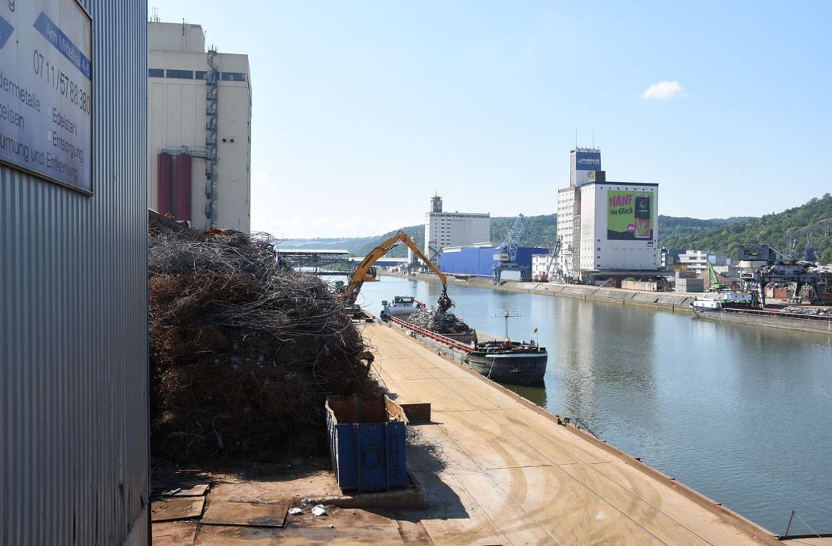 Güterumschlag im Stuttgarter Hafen: Neckarhafen trotzt der Corona-Krise