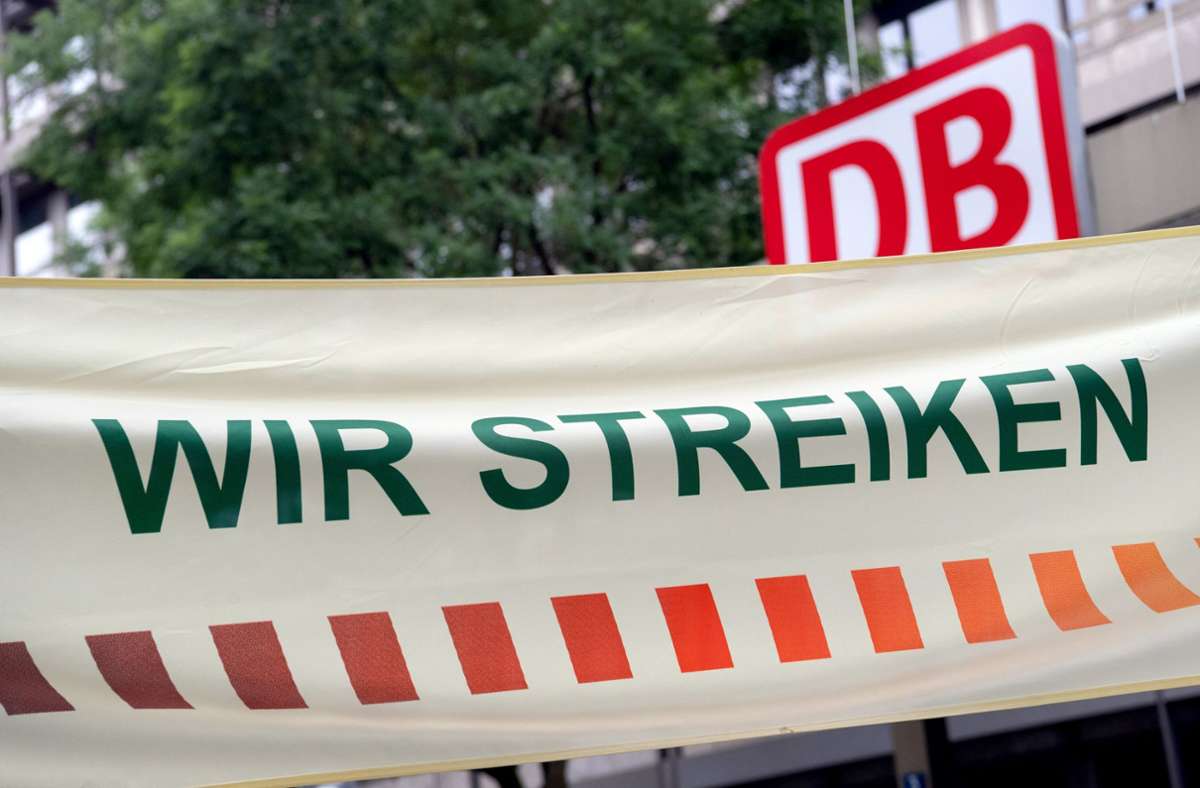 Der nächste Streik bei der DB steht bevor. Foto: dpa/Sven Hoppe