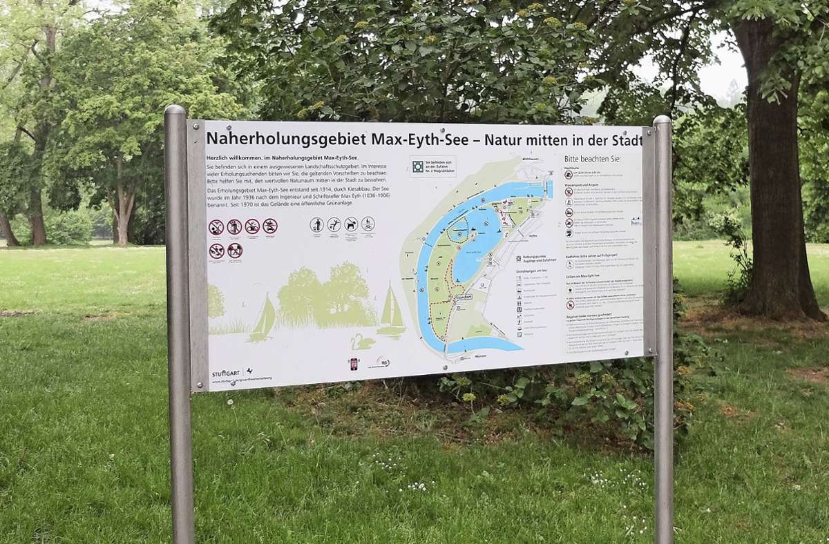 Vandalismus in Hofen: Verstärkte Kontrollen am Max-Eyth-See