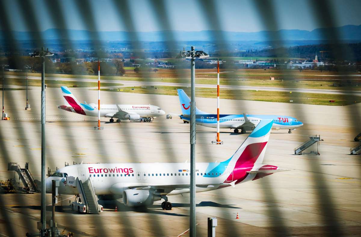 Anfrage der Linken zum Flughafen Stuttgart: Großteil der Flüge könnte durch die Bahn ersetzt werden