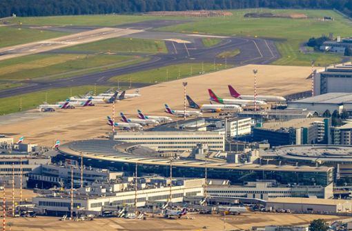 Am Flughafen in Düsseldorf gab es einen Vorfall bei der Kontrolle. Foto: imago images/Hans Blossey