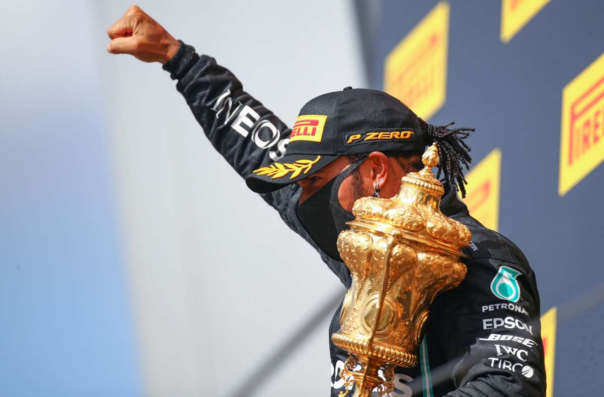 Formel 1 in Silverstone: Lewis Hamilton siegt auf drei Reifen – Desaster für Sebastian Vettel