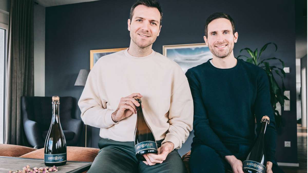 Thomas Himmer und Dennis Schäfer, beide 35, haben ein Start-up gegründet für einen alkoholfreien Aperitif.