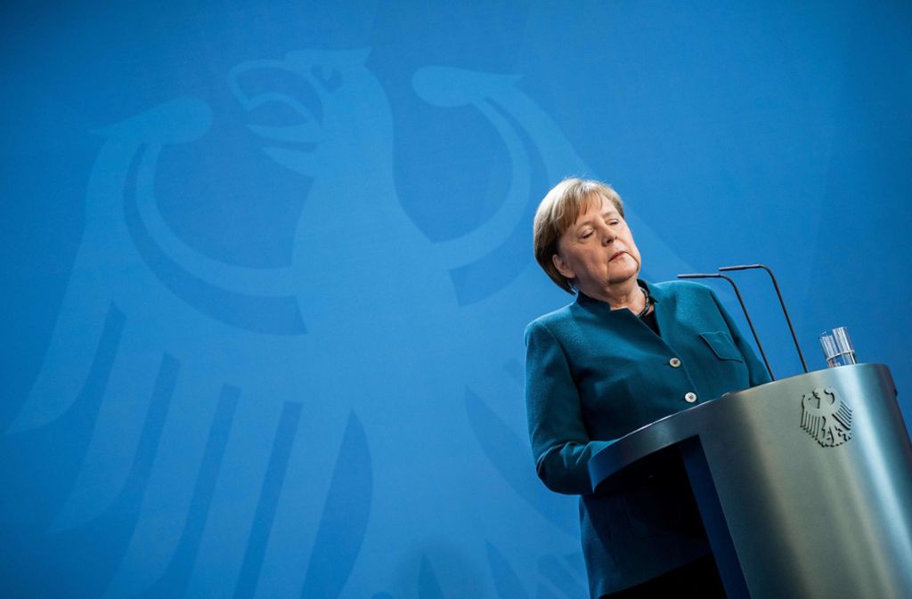 Wegen Kontakt zu Corona-Infiziertem: Bundeskanzlerin Angela Merkel muss  in Quarantäne