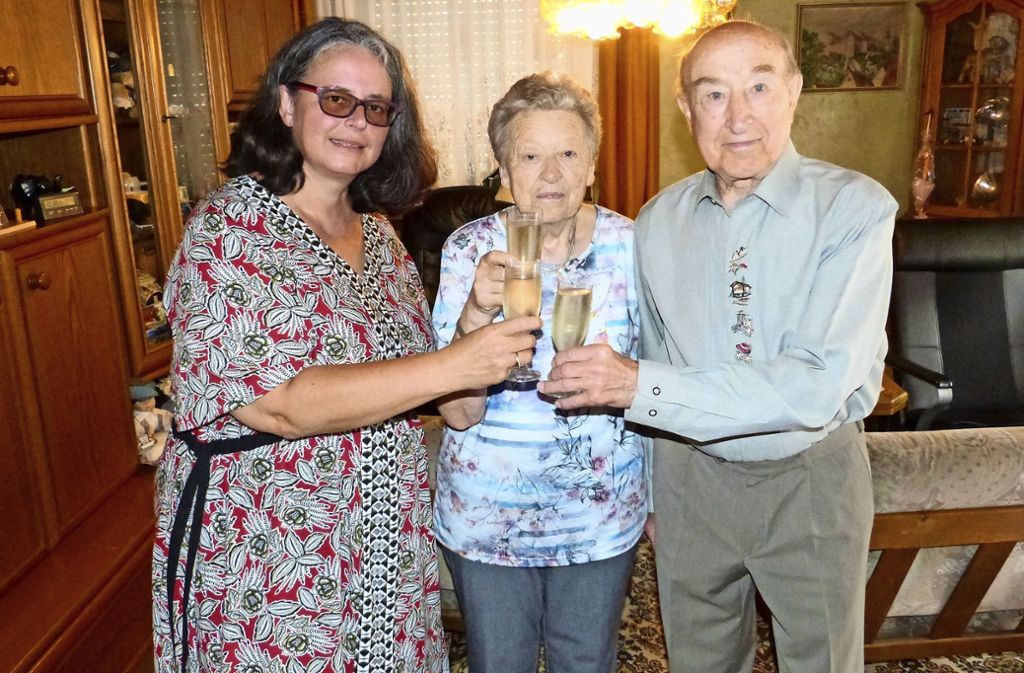 Das Ehepaar Scheying feierte diamantene Hochzeit: 60 Jahre Zusammenhalt