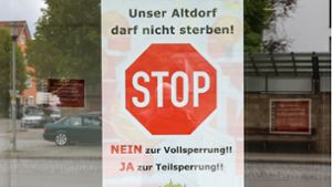 Sanierungsprojekt in Altdorf: Radschutzstreifen treibt Emotionen hoch