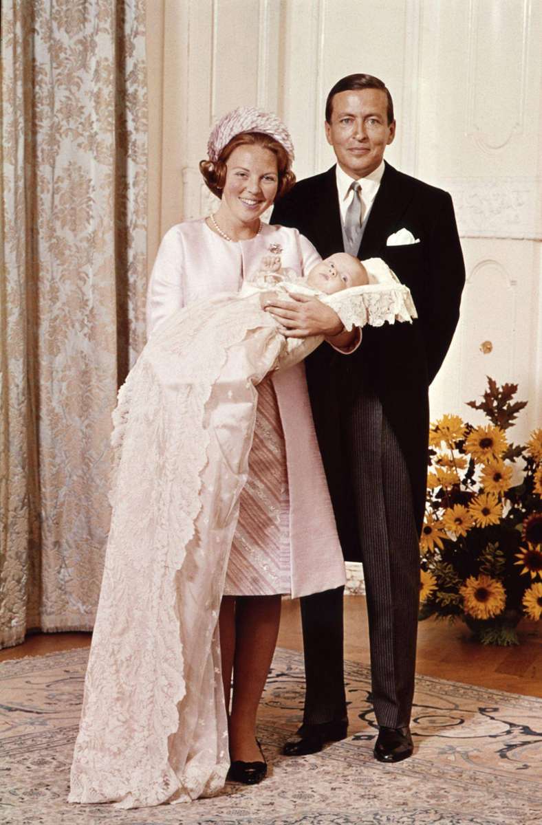 Rückblende: Am 27. April 1967 wird Willem-Alexander als erster Sohn der damaligen Kronprinzessin Beatrix und ihres Mannes Prinz Claus geboren.