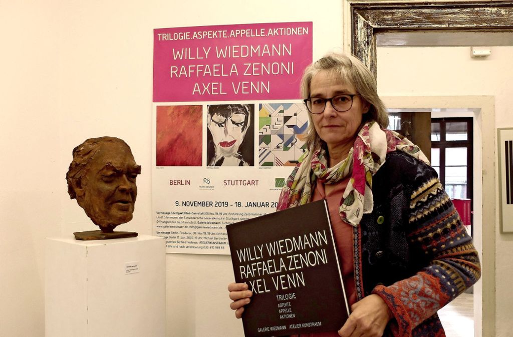 Axel Venn, Willy Wiedmann und Raffaela Zenoni in der Galerie Wiedmann und Galerie Venn: Trilogie im Spiel der Illusionen