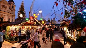 Weihnachtsmarkt in Ludwigsburg eröffnet
