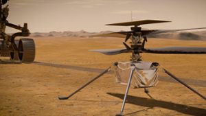 Mars-Rover „Perseverance“ macht Selfie mit Hubschrauber „Ingenuity“