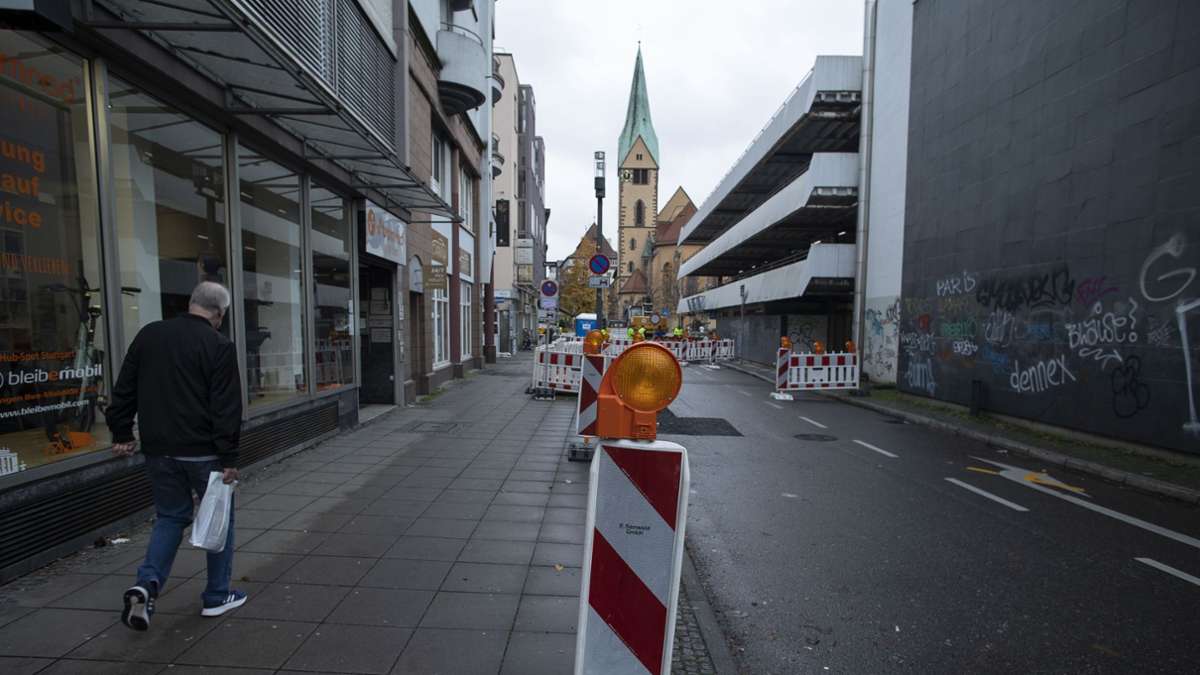 Baustelle in Stuttgart: Stadt sieht keine Alternative für Umleitung der B14