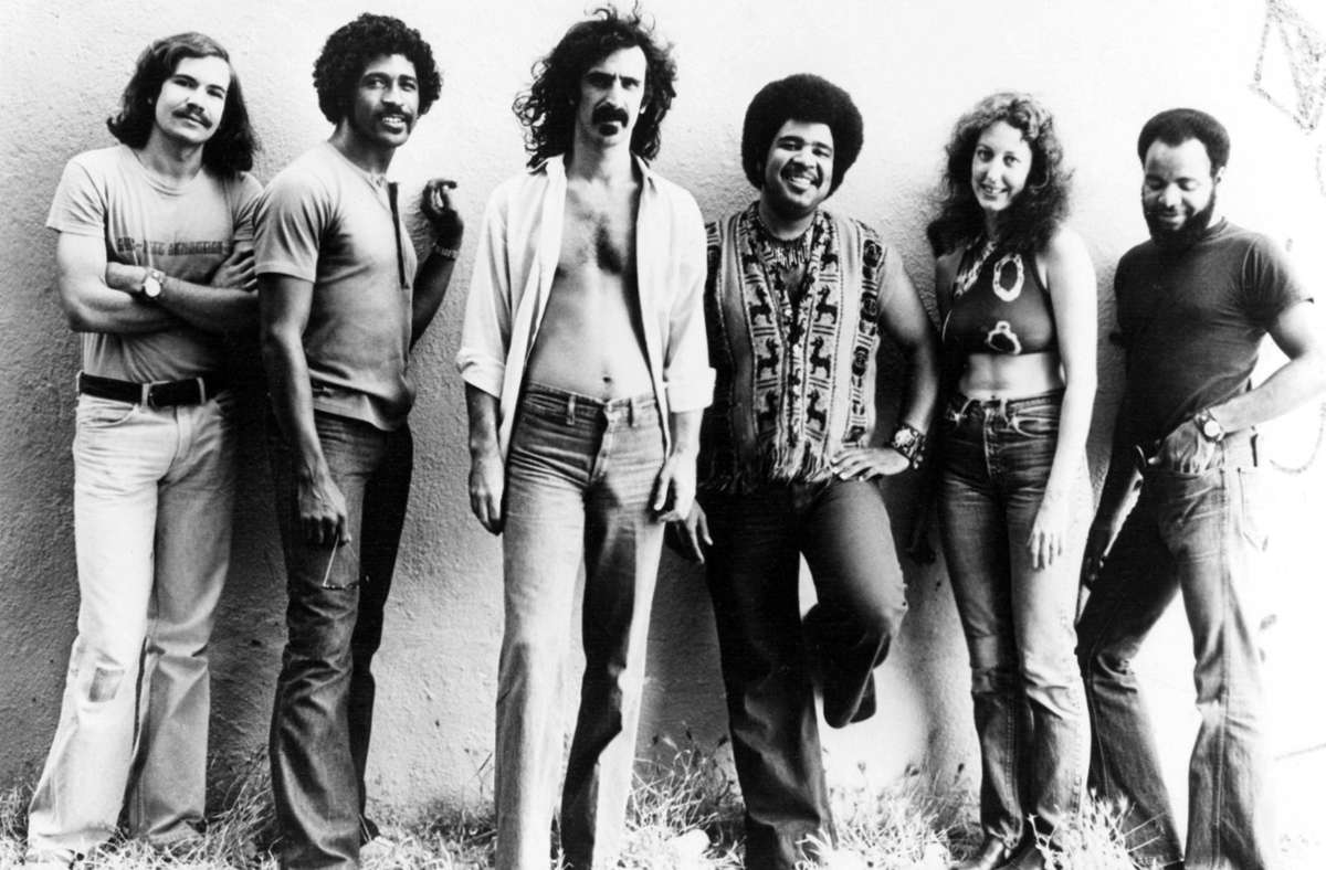 Frank Zappa (dritter von links) 1967 mit den Mothers of Invention