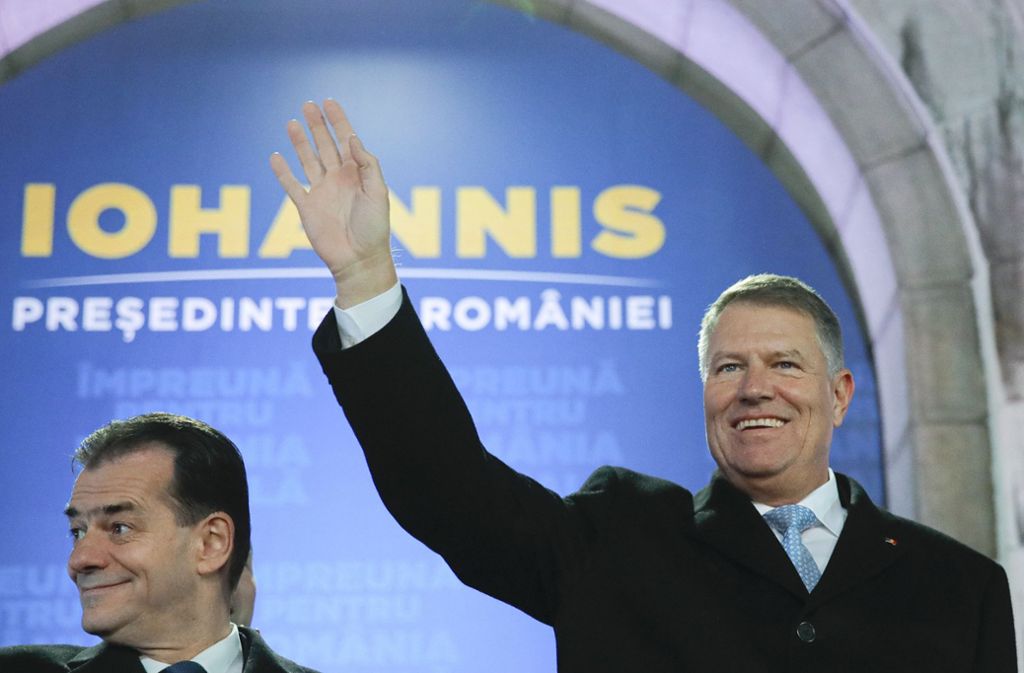 Präsidentenwahl in Rumänien: Deutschstämmiger Klaus Iohannis erneut zum  Präsidenten gewählt