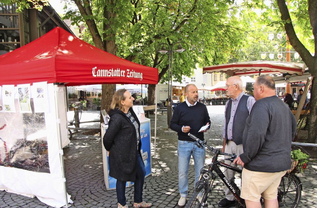 Bei unserer Sommerredaktion wurde auch über Schleichverkehr diskutiert: Zu hohe Mieten in der Cannstatter Marktstraße