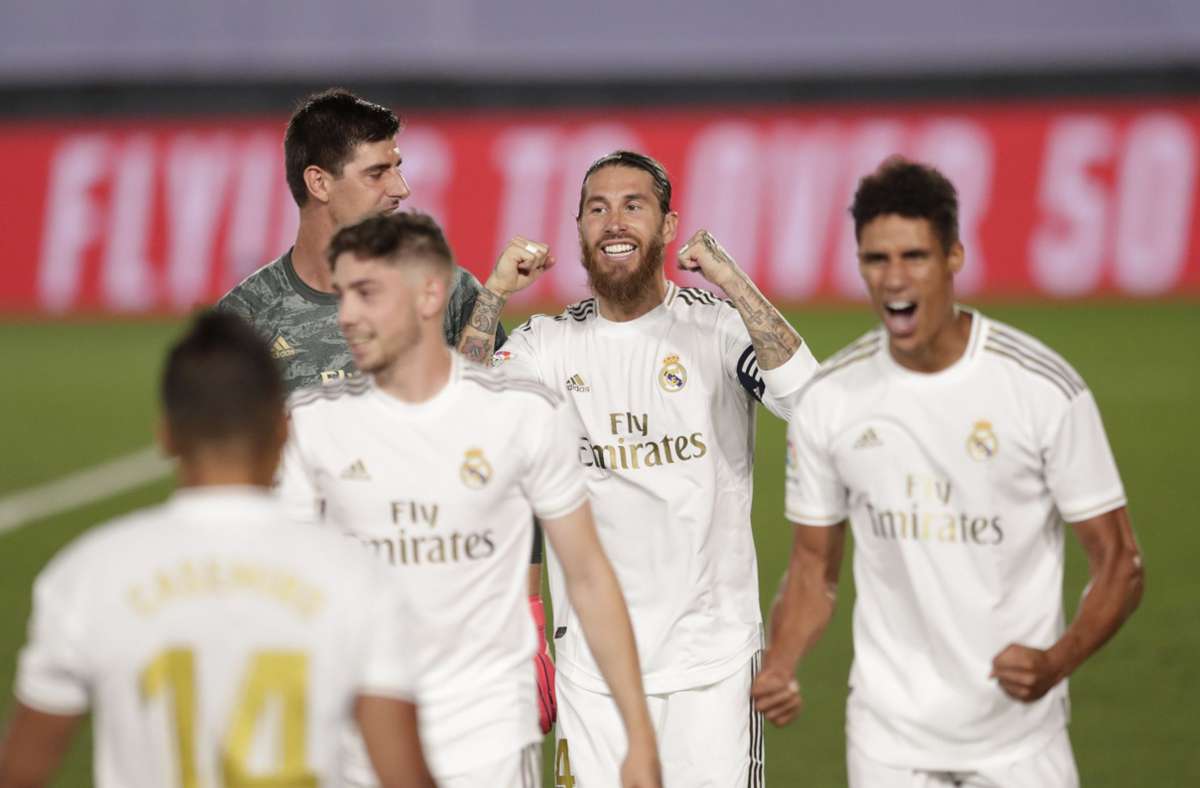 Real holt „Numero 34“: Real Madrid zum 34. Mal spanischer Fußball-Meister
