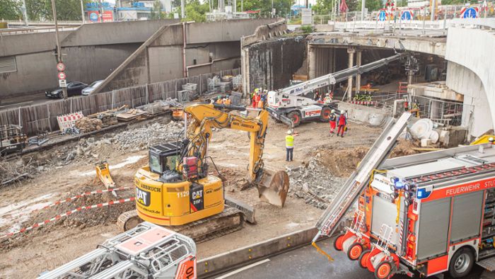 Baustelle am Leuzetunnel  nach tödlichem Unfall gesperrt