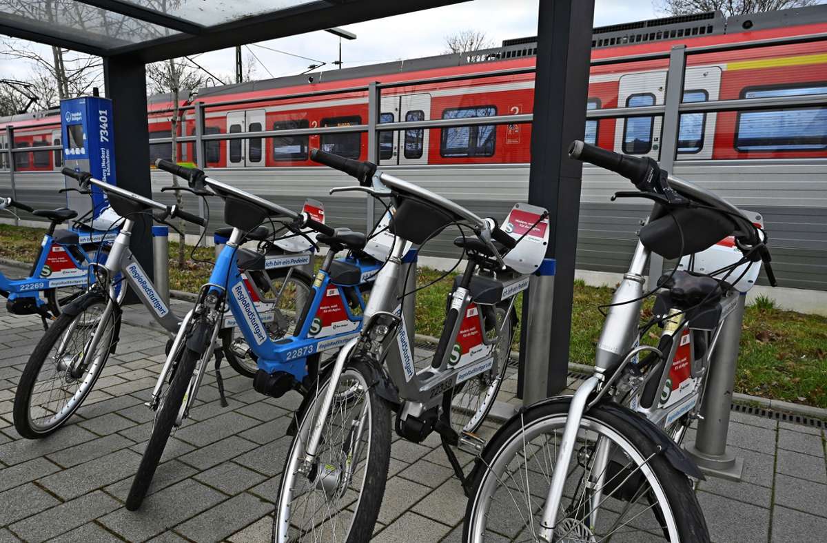 Die Nachfrage nach den Leihrädern ist in Freiberg  überschaubar. Deshalb hatte die Stadt den Vertrag gekündigt. Foto: Werner Kuhnle
