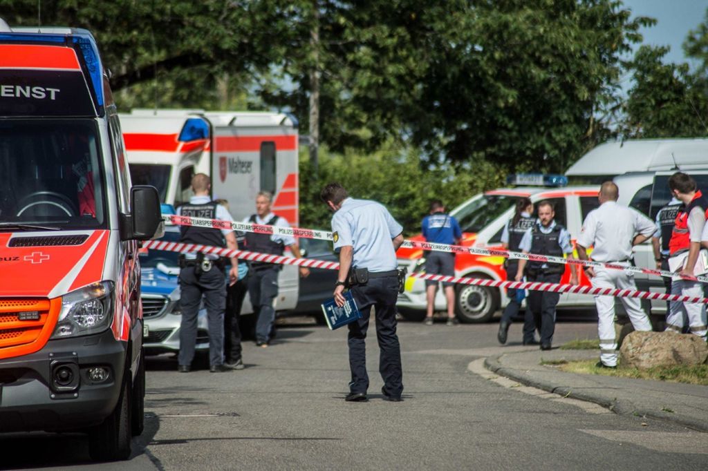 17.7. 2016 Bluttat in Echterdingen: Zwei Tote