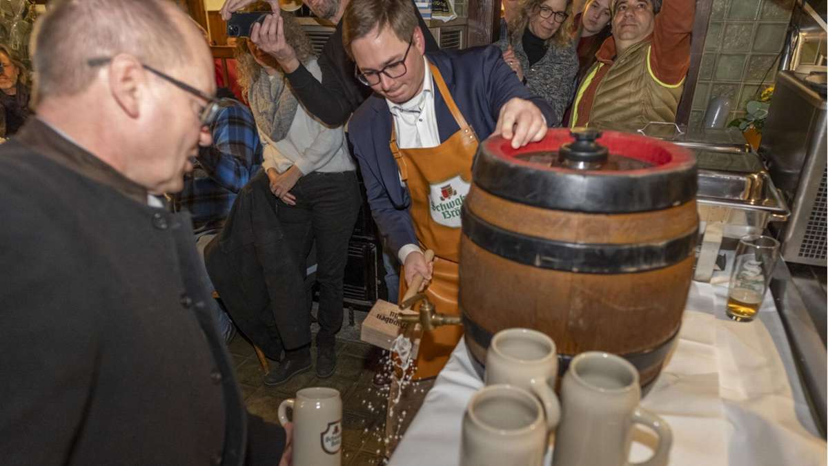 Gaststätte Löwe in Stuttgart-Vaihingen: Ansturm zum Neustart eines über 100 Jahre alten Traditionslokals