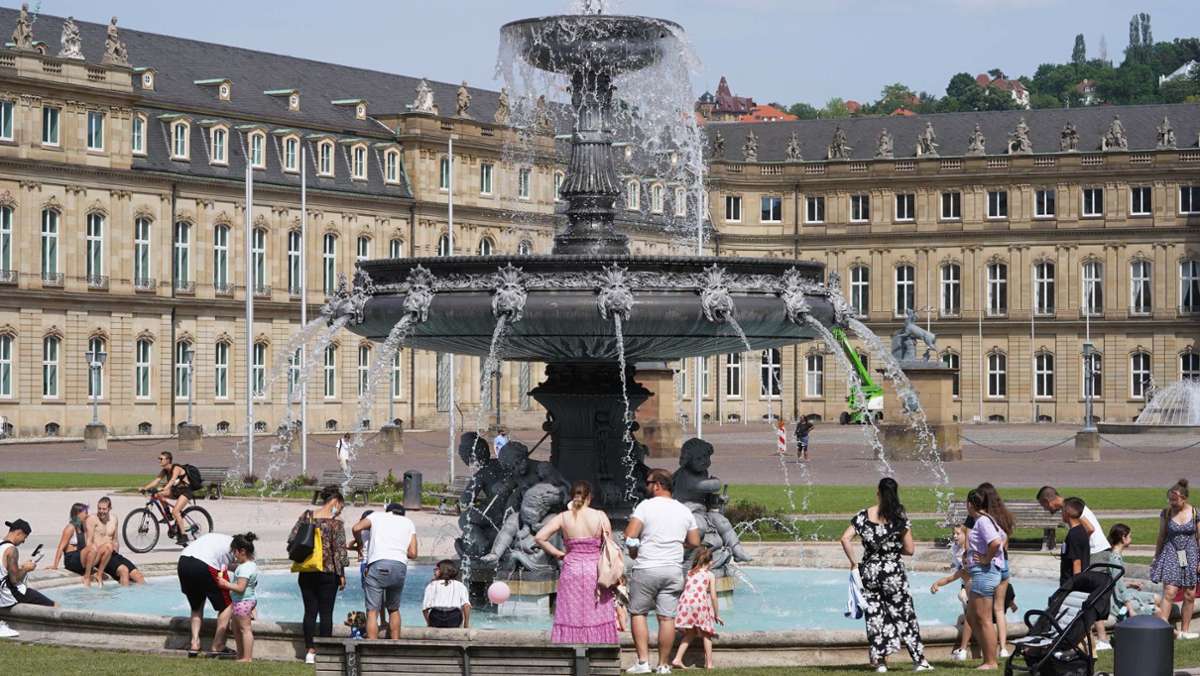Wetter in Stuttgart: Ungewöhnliche Hitze im Kessel