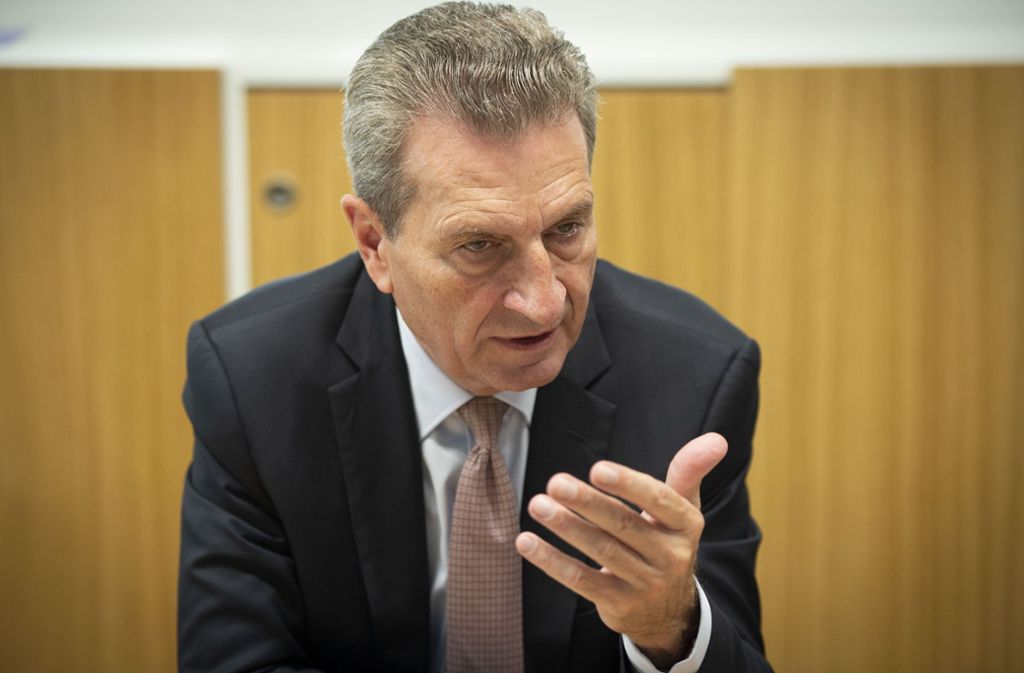 Günther Oettinger spricht über Corona-Bonds: „Ein Konjunkturprogramm für Rechtspopulisten“