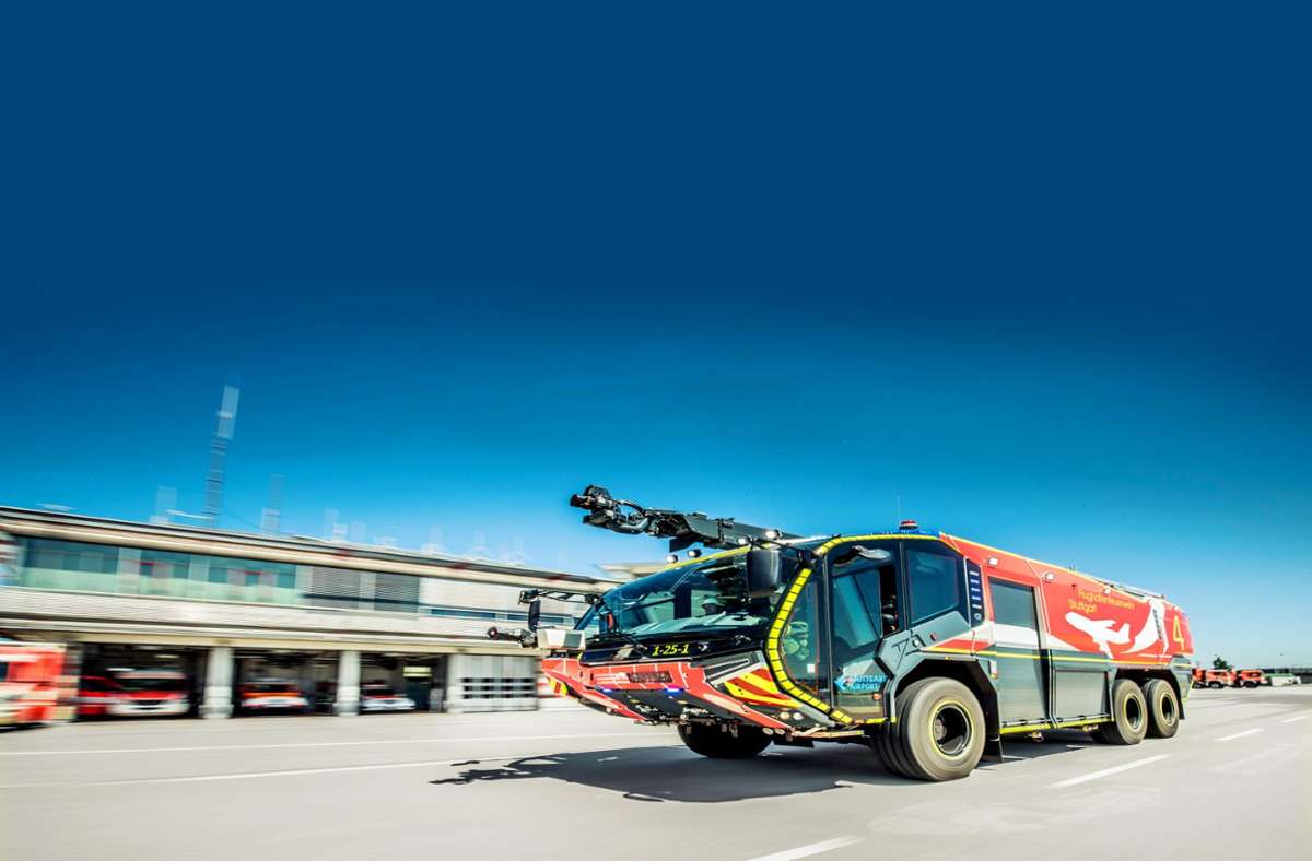 Neubau einer Wache bis 2027: Feuerwehren von Flughafen und Messe Stuttgart  fusionieren