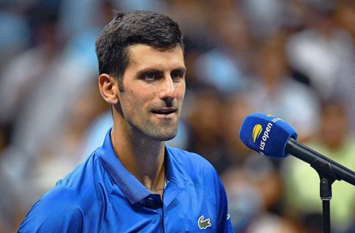 Der Fall Novak Djokovic wird zum Politikum. Foto: AFP/ANGELA WEISS