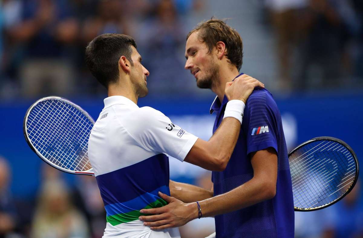 Novak Djokovic und Daniil Medwedew: So kommt es zum Wechsel an der Spitze der Tennis-Weltrangliste