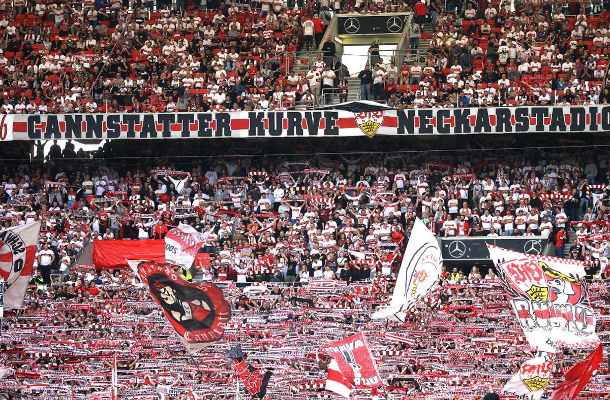 Bei vielen VfB-Fans stoßen die jüngsten Entscheidungen auf Unverständnis. Foto: Pressefoto Baumann/Hansjürgen Britsch