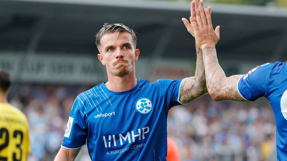 Stuttgarter Kickers gegen Hessen Kassel: Der Einsatz von Christian Mauersberger gegen Kassel ist fraglich