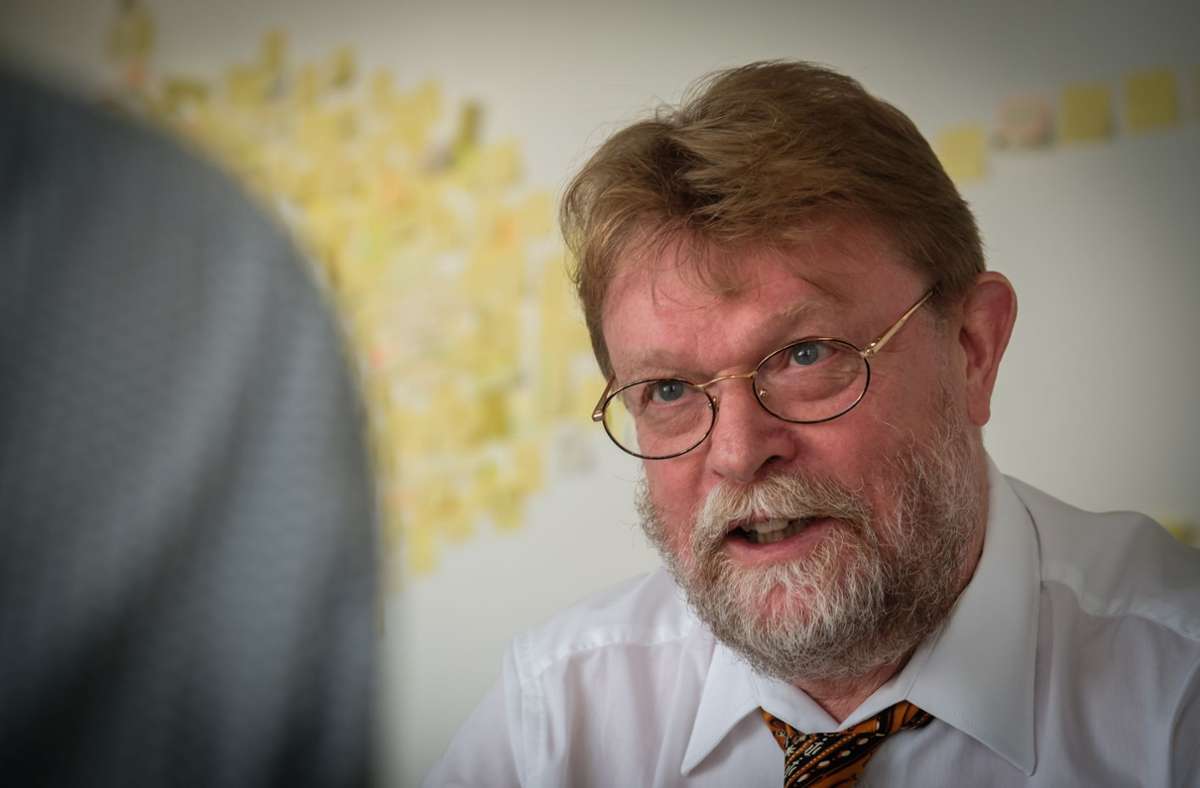 Uwe Lahl vom Verkehrsministerium stellt Bedingungen für Gespräche über die Gäubahnideen des Bundes. Foto: /Lichtgut/Achim Zweygarth