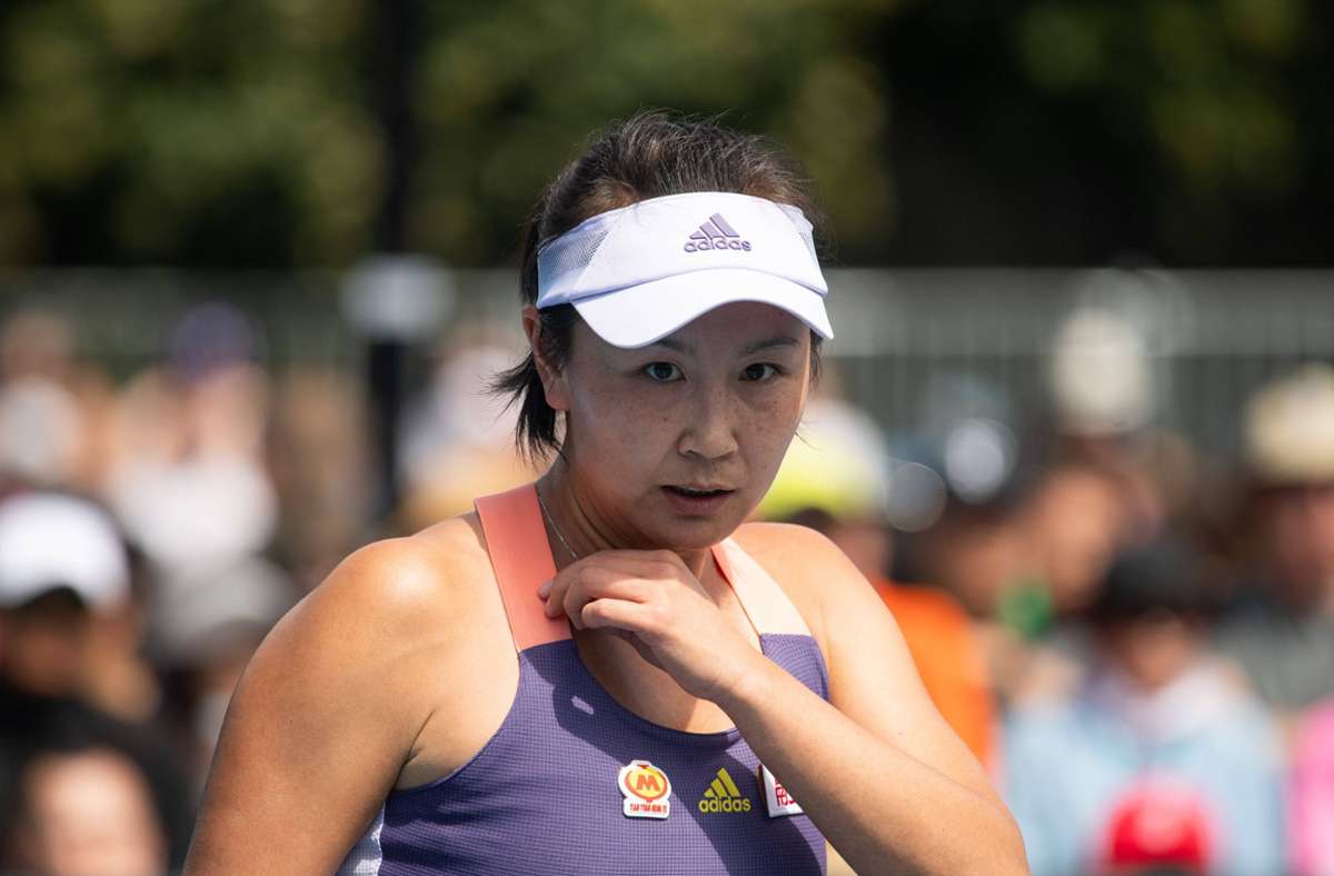 Fall Peng Shuai bei Olympia 2022: Tennisspielerin Peng  trifft IOC-Chef Bach