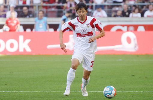 Hiroki Ito hat sich beim VfB Stuttgart erstaunlich schnell zur Stammkraft entwickelt. Foto: Baumann/Hansjürgen Britsch