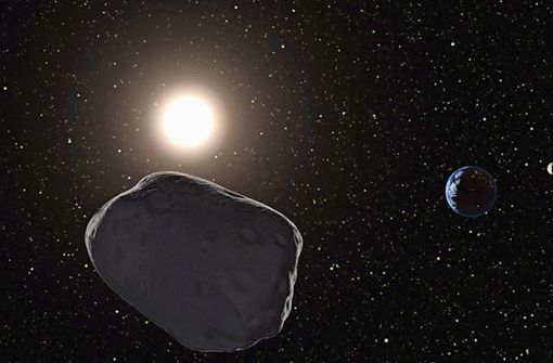 Der Asteroid 535844 verringert bei seinem Kurs um die Sonne in den nächsten Jahren seinen Abstand zur Erde. (Symbolfoto) Foto: dpa/Planetary Resources